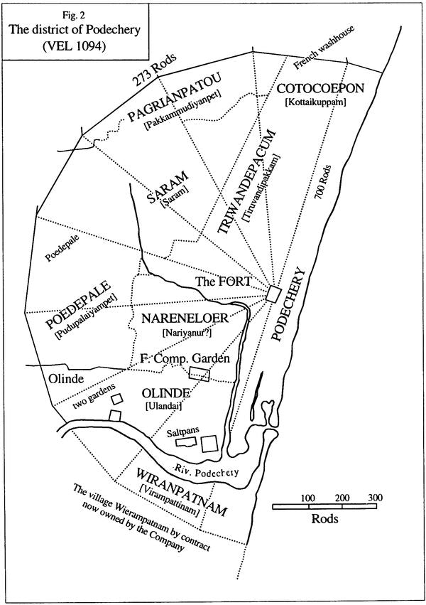 Origins of the Urban Development of Pondicherry According to Seventeenth Century Dutch Plans - Retail Maharaj