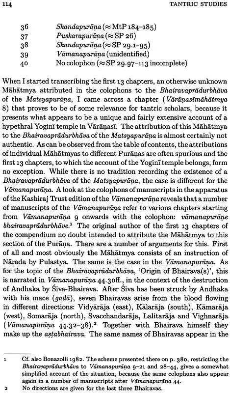 Tantric Studies (Fruits of a Franco-German Project on Early Tantra) - Retail Maharaj