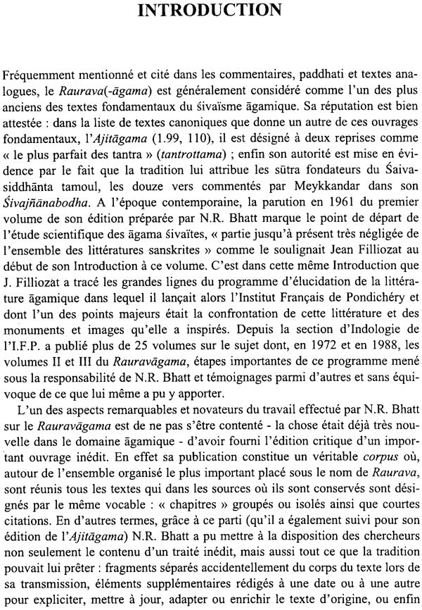 Le Rauravagama: Un Traite De Rituel Et De Doctrine Sivaites (Set of Two Volumes) - Retail Maharaj