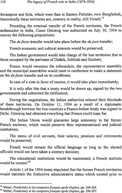 The Legacy of French Rule in India (1674–1954): An Investigation of a Process of Creolization - Retail Maharaj