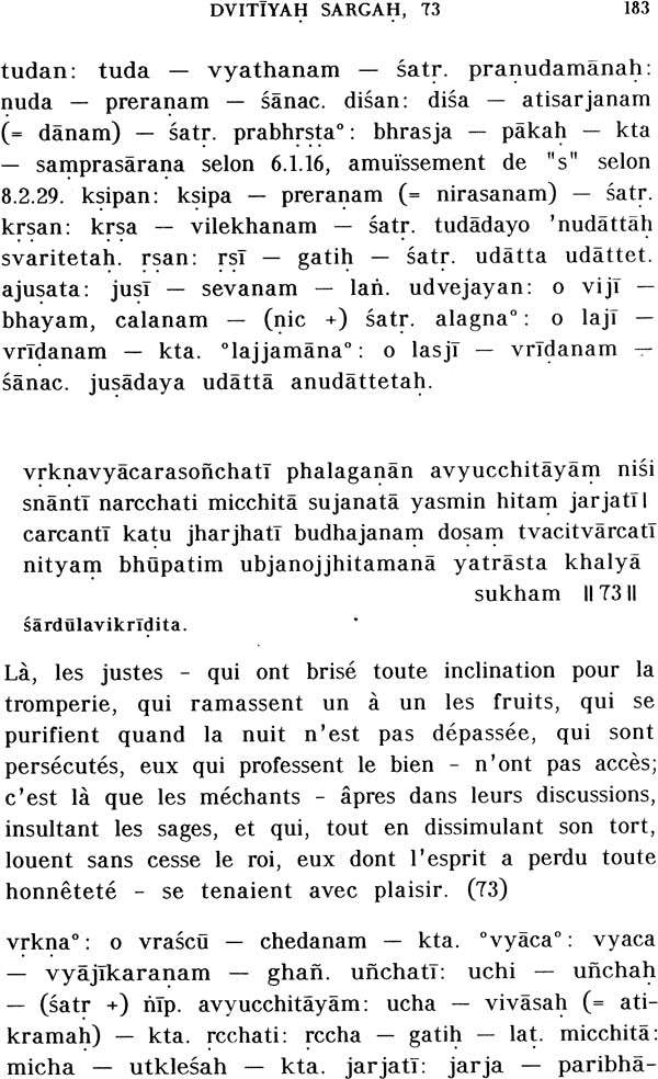 Le Dhatukavya De Narayanabhatta (Un Poeme Didactique Sanskrit) - Retail Maharaj