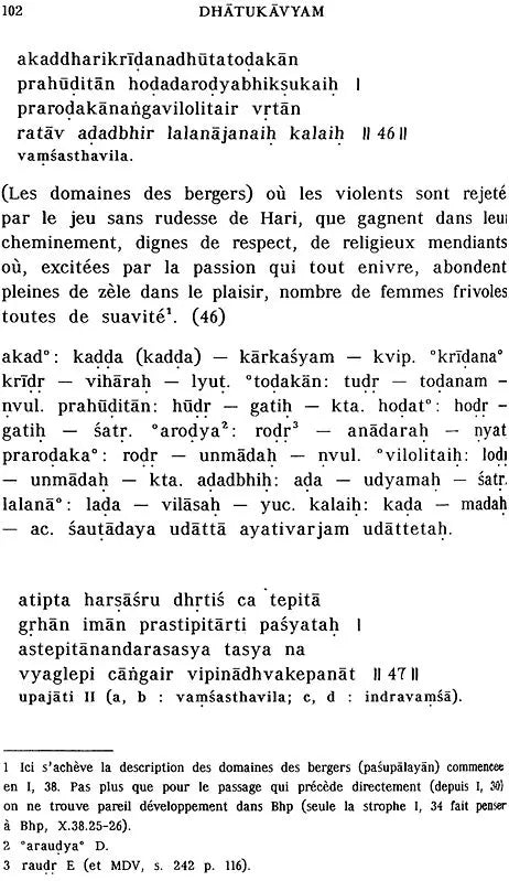 Le Dhatukavya De Narayanabhatta (Un Poeme Didactique Sanskrit) - Retail Maharaj