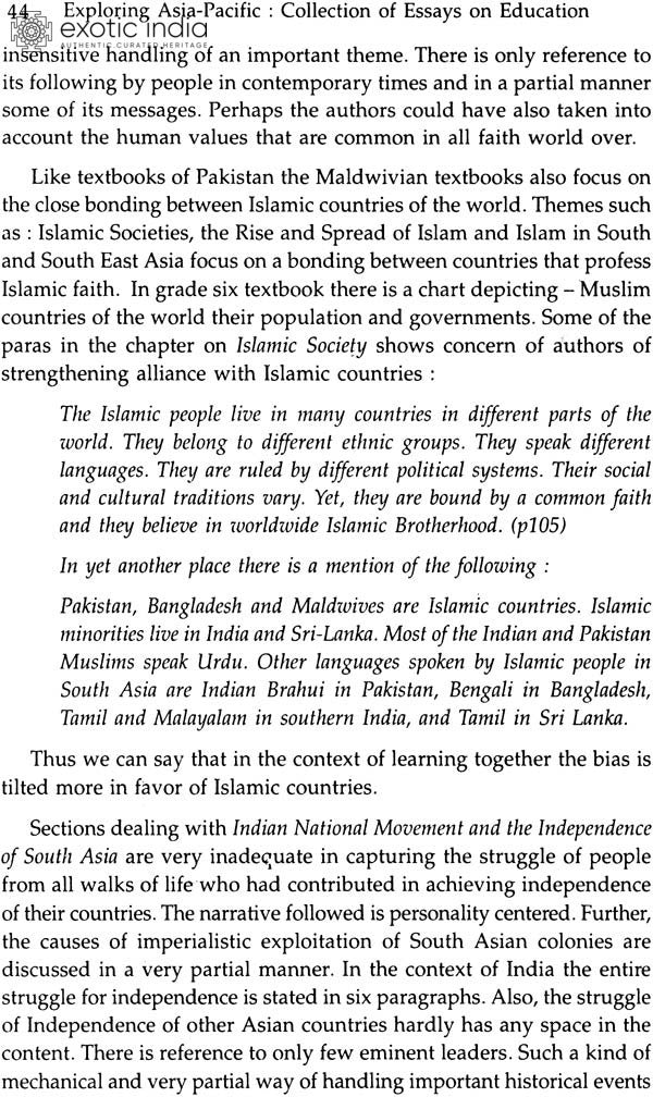 Exploring Asia-Pacific: Collection of Essays on Education