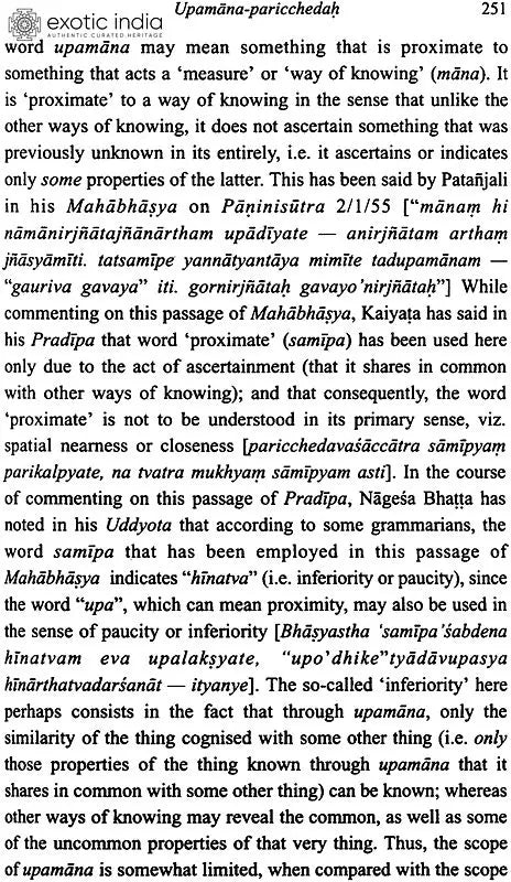 Vedantaparibhasa of Dharmaraja Adhvarindra (Part I)