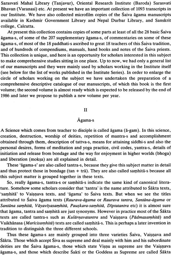 **Descriptive Catalogue of Manuscripts in The French Institute of Pondicherry - Retail Maharaj