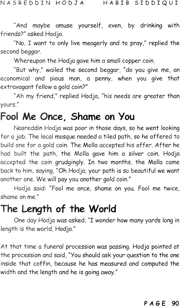 Anecdotes of Molla Nasreddin Hodja (For Children of All Ages) - Retail Maharaj