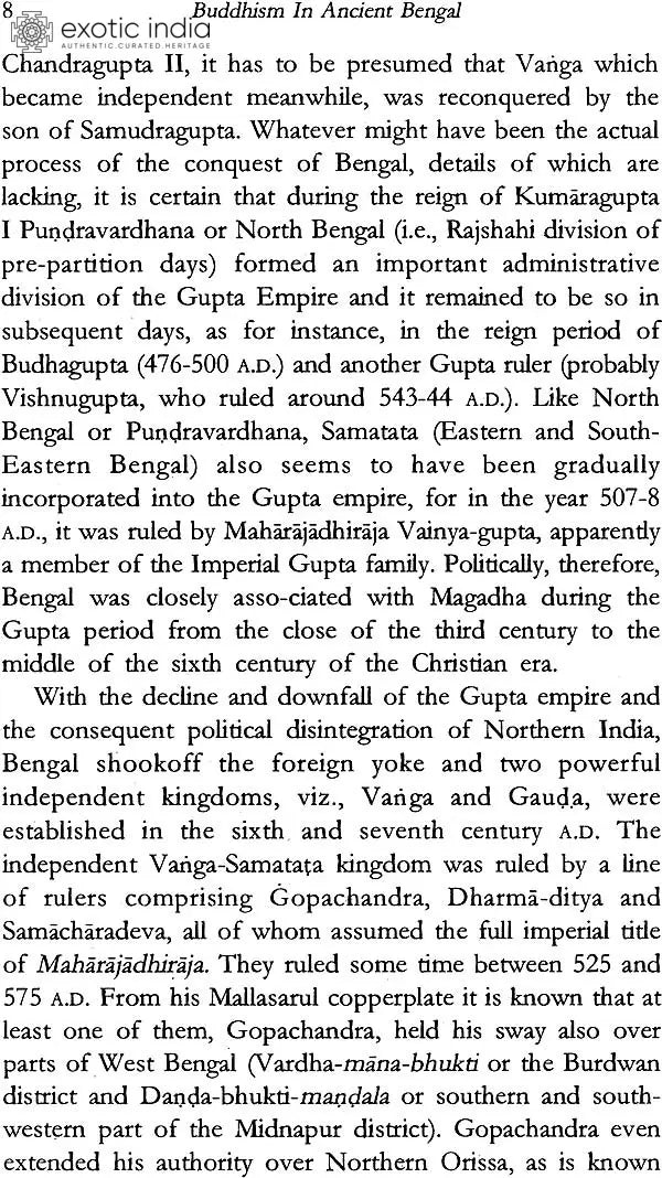 Buddhism in Ancient Bengal (Revised and Enlarged Edition)