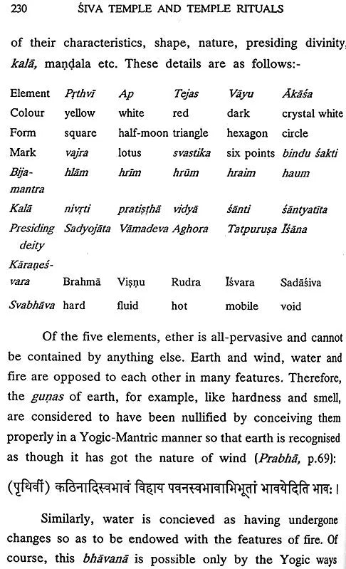 Siva Temple and Temple Rituals
