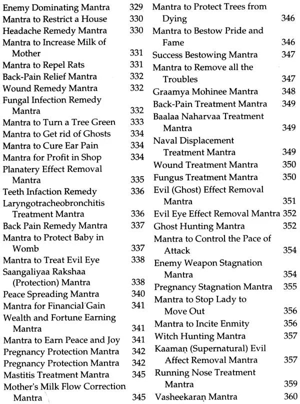 Encyclopaedia of Sabara Mantra -The Collection of Rare Sabara Mantra of Various Deities to Accomplish Variegated Spiritual and Worldly Desires along with Tantrika Herbal Glossary (Set of 2 Volumes) - Retail Maharaj