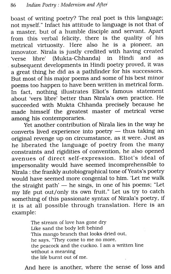 Indian Poetry Modernism and After - Retail Maharaj