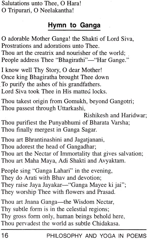 Philosophy and Yoga - In Poems - Retail Maharaj