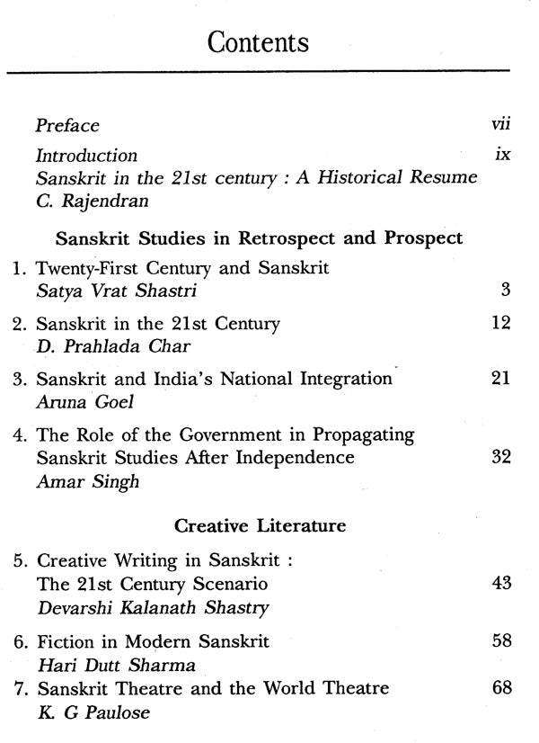Sanskrit in The Twenty First century - Retail Maharaj