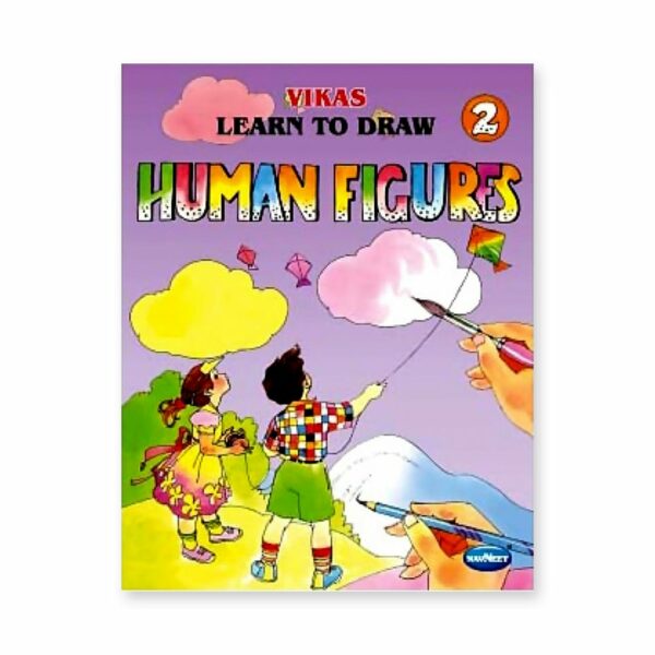 Navneet Learn to Draw Human Figures Book 2 - Retail Maharaj