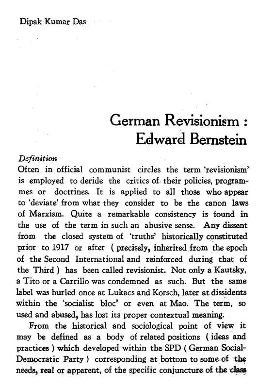 Varieties of Socialism (An Old and Rare Book)