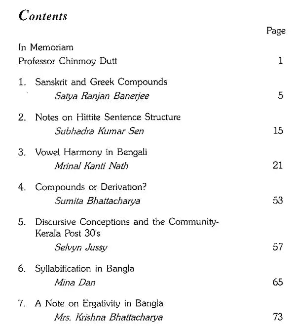 Bulletin of the Department of Linguistics - Number Thirteen- 1997 (An Old and Rare Book)
