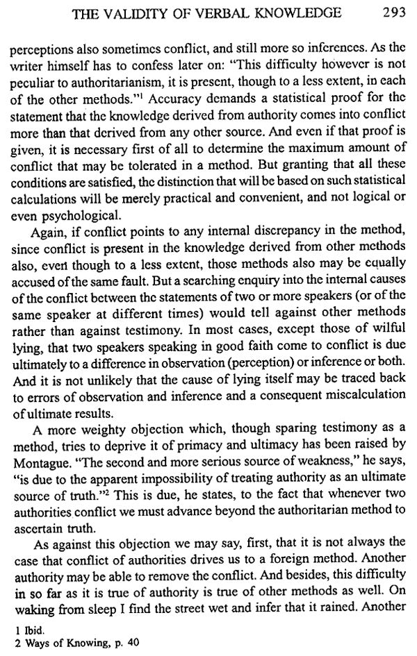 The Six Ways of Knowing (A Critical Study of the Advaita Theory of Knowledge)