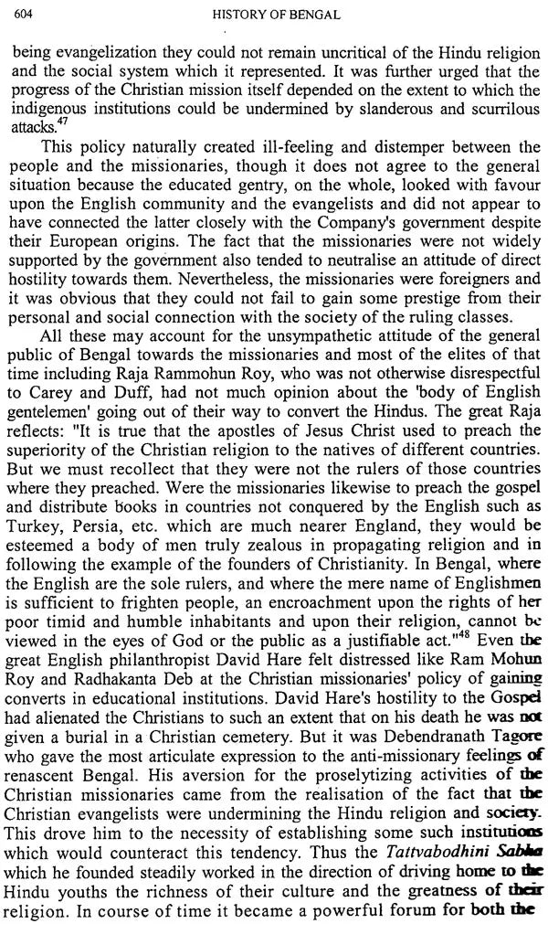 The History of Bengal (1757-1905)