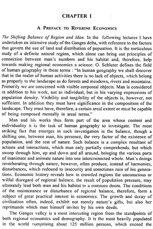 The Changing Face of Bengal - A Study in Riverine Economy