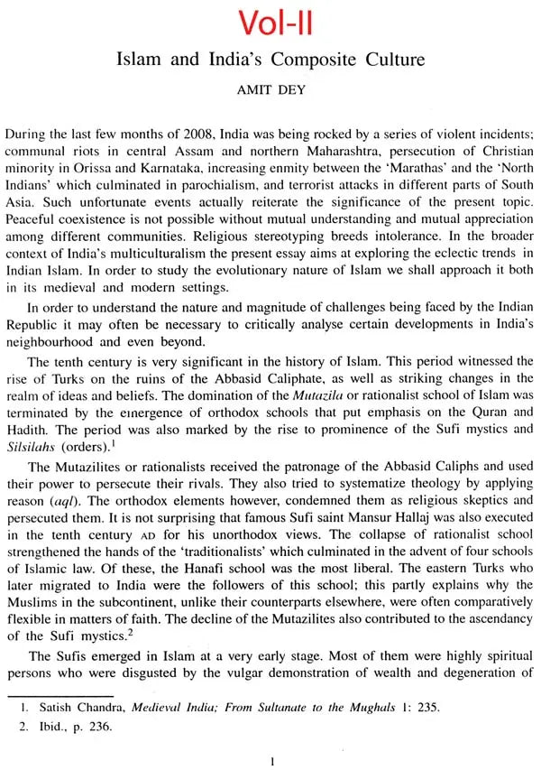 Journal of Islamic History and Culture of India – Special Issue (Set of 5 Volumes)