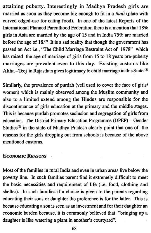 Girls in the Twilight Zone- South and Southeast Asian Scenario