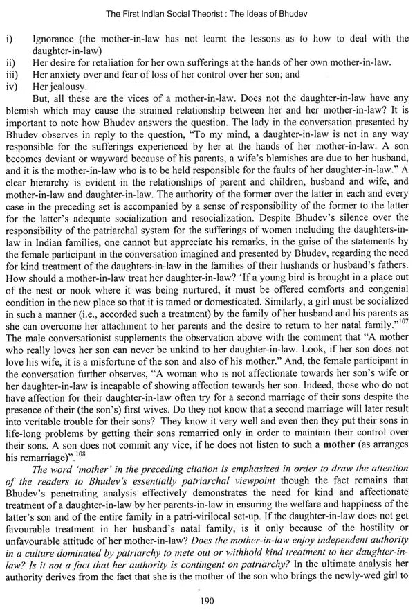 The First Indian Social Theorist: Ideas of Bhudev Chandra Mukhopadhyay