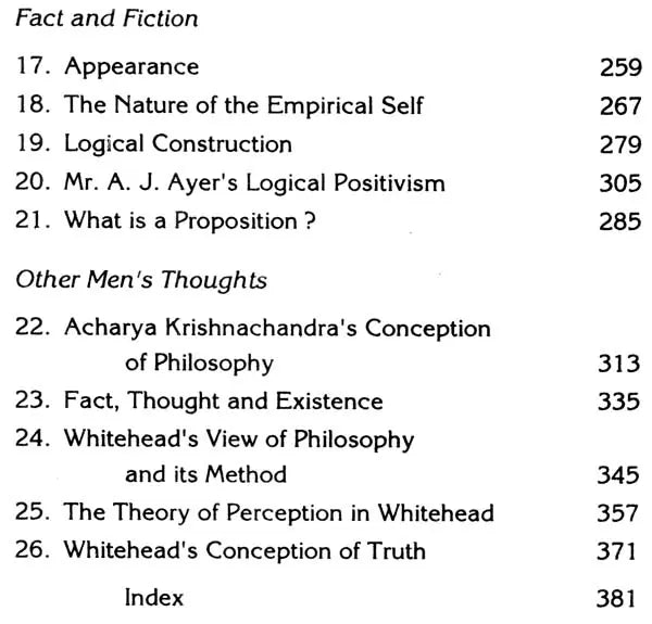 Philosophical Essays (An Old and Rare Book)