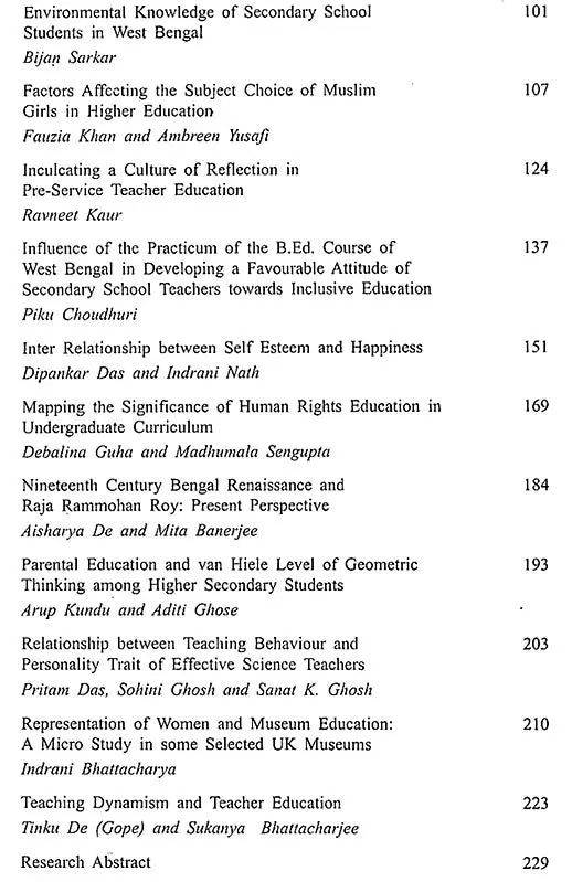 Indian Journal of Educational Research: Peer Reviewed - Volume IV (Old Book)