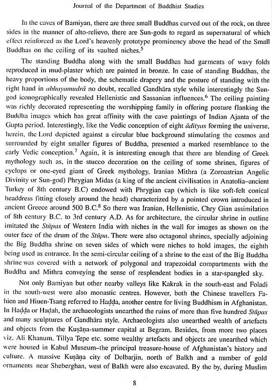 Journal of the Department of Buddhist Studies: Vol-1, 2016