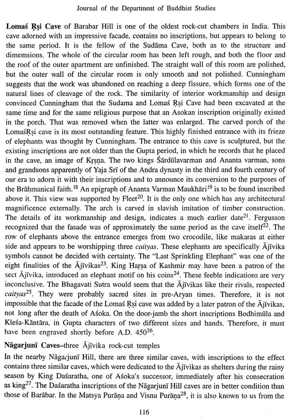 Journal of the Department of Buddhist Studies: Vol-1, 2016