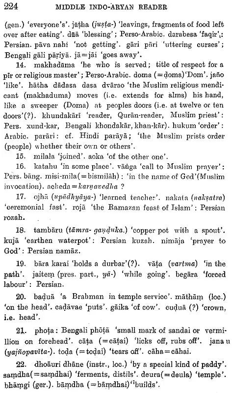 A Middle Indo-Aryan Reader – Set of Two Volumes