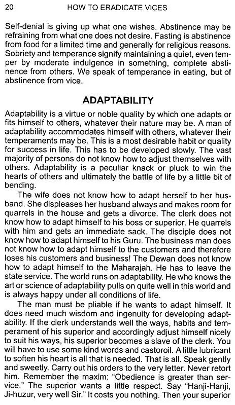 How to Cultivate Virtues and Eradicate Vices - Retail Maharaj