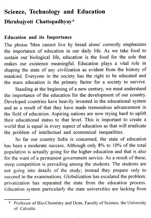 Essays on Science and Society