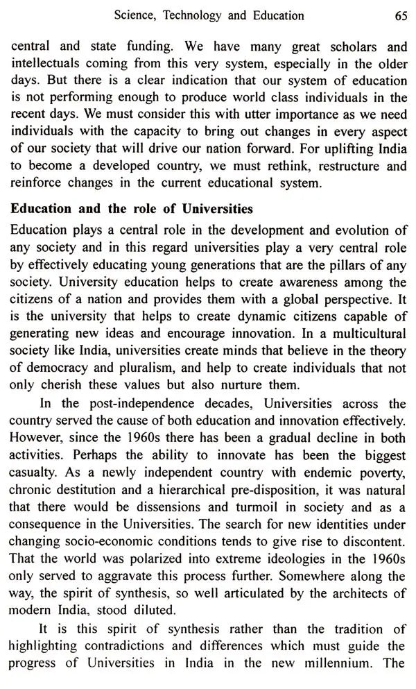 Essays on Science and Society
