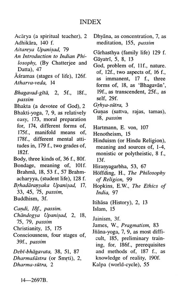 The Fundamentals of Hinduism (A Philosophical Study)