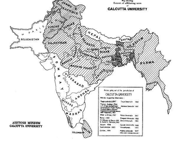 Hundred Years of the University of Calcutta (Supplement 1857-1956)