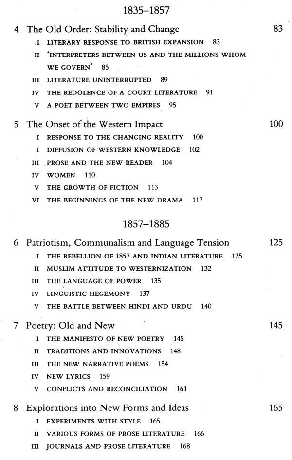A History of Indian Literature (1800-1910 Western Impact: Indian Response) - Retail Maharaj