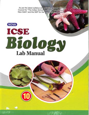 ICSE Biology Lab Manual 10 - Retail Maharaj