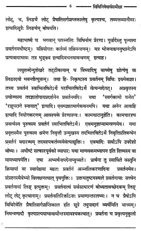 The Meaning of Vidhi and Nishedha (Dharmasastra) - Retail Maharaj