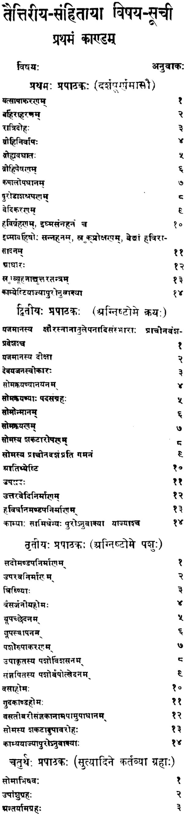 Krsna Yajurveda Taittriya Samhita - Retail Maharaj