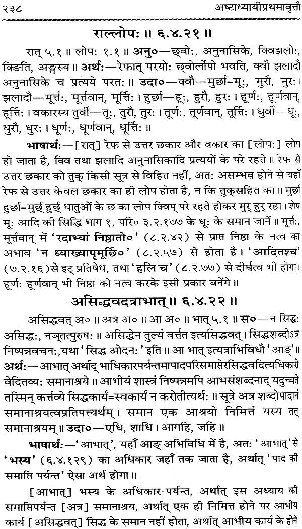 Astadhyayi Bhashya (Set of 3 Volumes) - Retail Maharaj