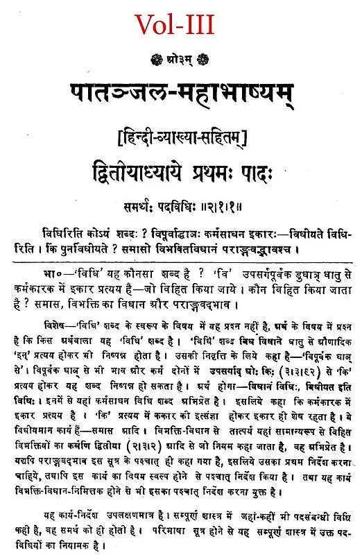Mahabhashya With Explanation In Hindi (Set of 10 Books) - Retail Maharaj