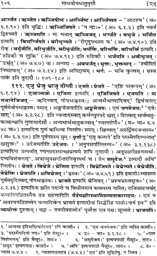 Madhaviya Dhatu Vritti - Retail Maharaj