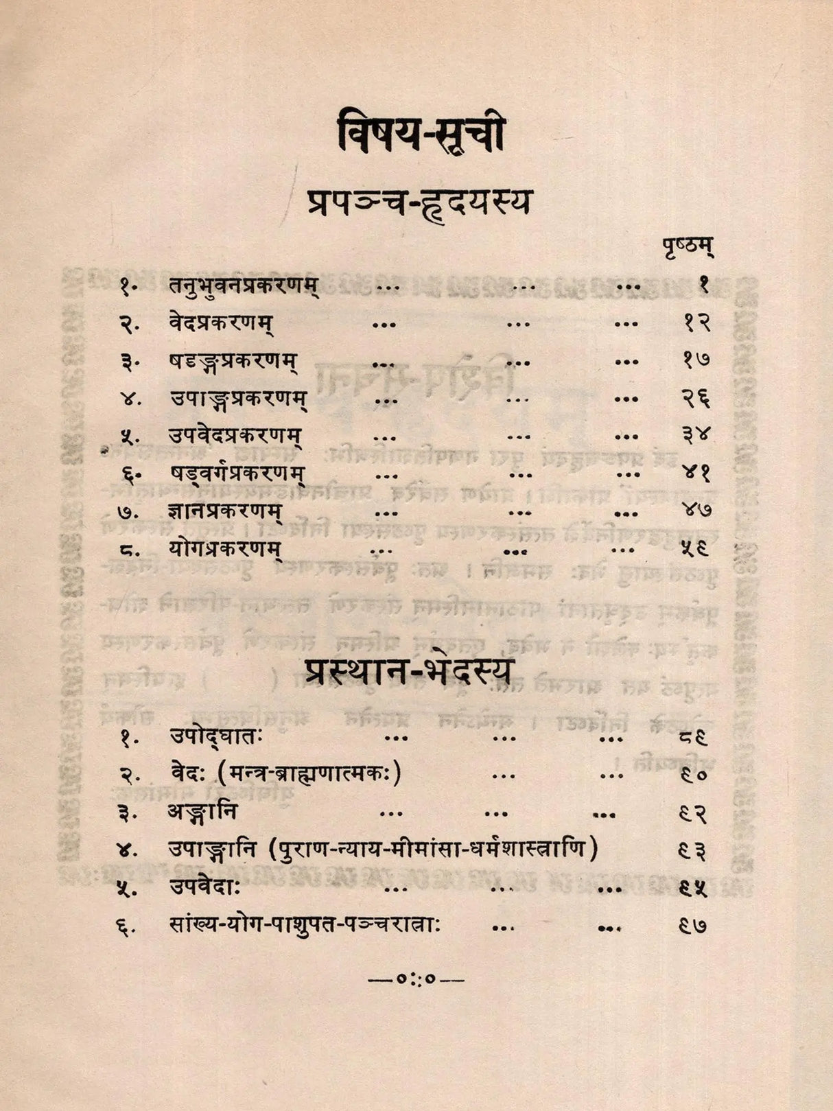 Prapancha Hrdyam and Prasthan Bheda (An Old and Rare Book) - Retail Maharaj