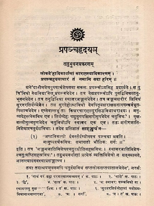 Prapancha Hrdyam and Prasthan Bheda (An Old and Rare Book) - Retail Maharaj