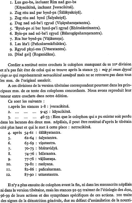 Yogasataka: Texte Médical Attribué à Nagarjuna (An Old and Rare Book) - Retail Maharaj