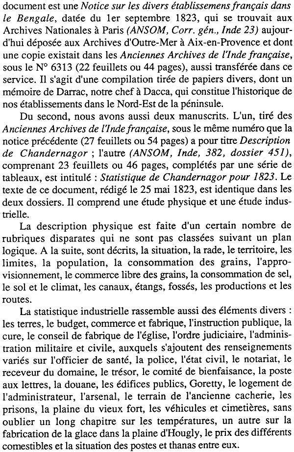 Statistiques de Chandernagor – 1823, 1827, 1838 (An Old and Rare Book) - Retail Maharaj