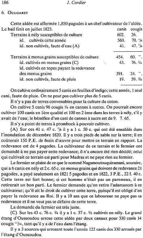 Statistiques de Pondichéry (1822–1824) - Retail Maharaj
