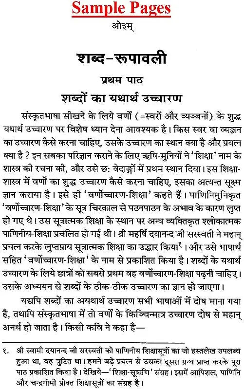 Shabda Rupavali (An Old Book) - Retail Maharaj