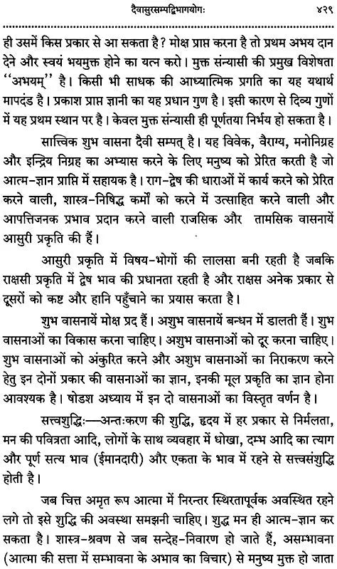 Srimad Bhagavad Gita With Word-to-Word Meaning Hindi Translation - Retail Maharaj