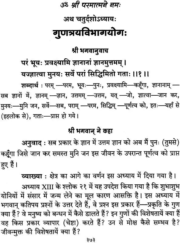 Srimad Bhagavad Gita With Word-to-Word Meaning Hindi Translation - Retail Maharaj